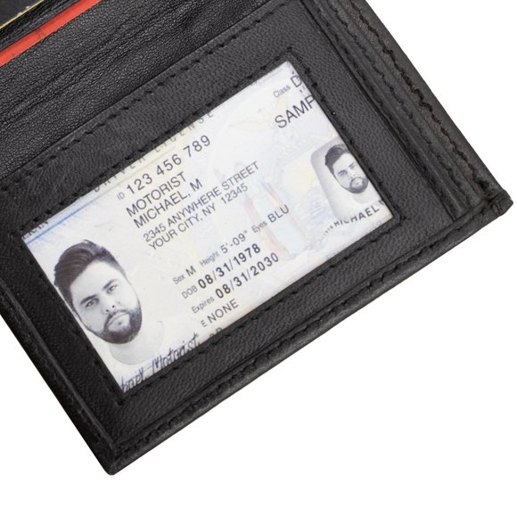 Real Genuine Leather Men Credit Card Case, ID Holder - Picture 8 of 12